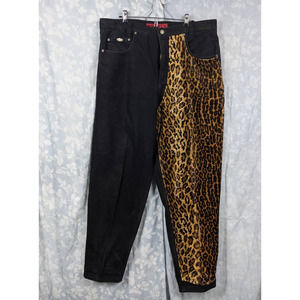 JNCO  RARE Vintage 90's Leopard Print Jeans Size 40